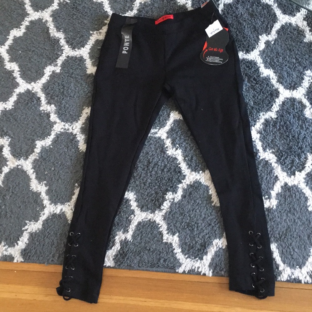 New pants with the tags still on them.